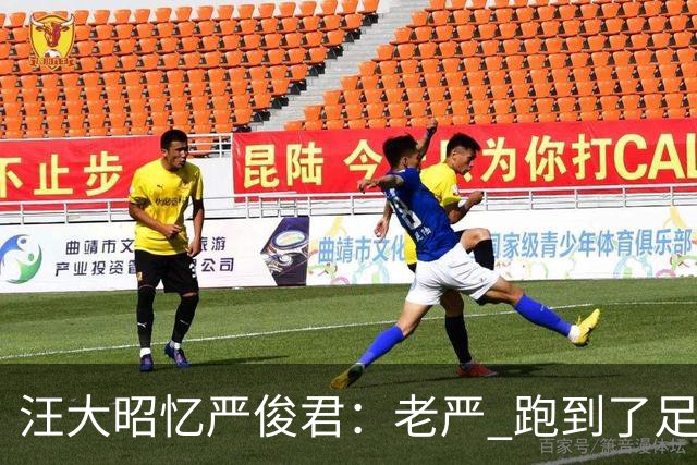 汪大昭忆严俊君：老严 跑到了足球前面