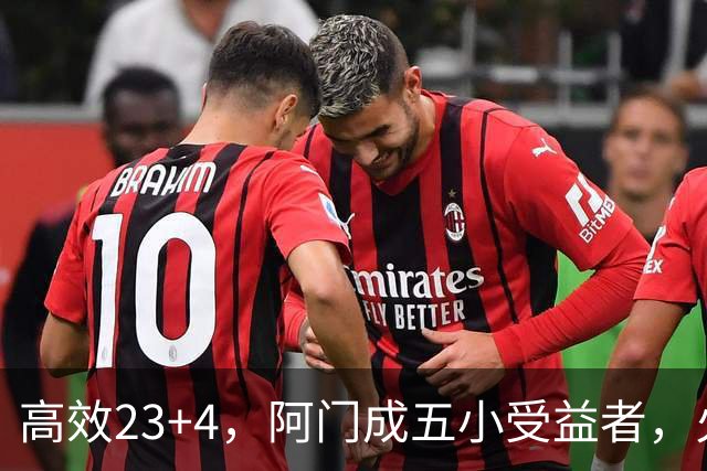 高效23+4，阿门成五小受益者，火箭队双向合同中锋7+5，可与卡佩拉竞争